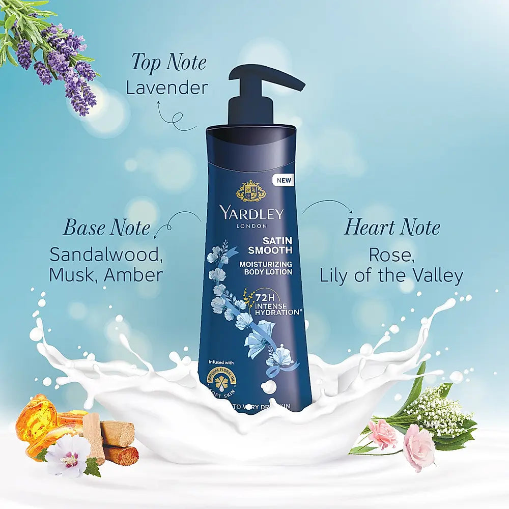 Body Lotion Satin Smooth 400ml for dry to very dry skin