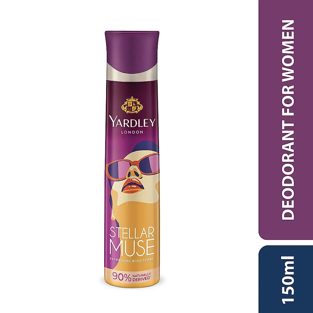 Stellar Muse Refreshing Body Spray for Women, 150ml