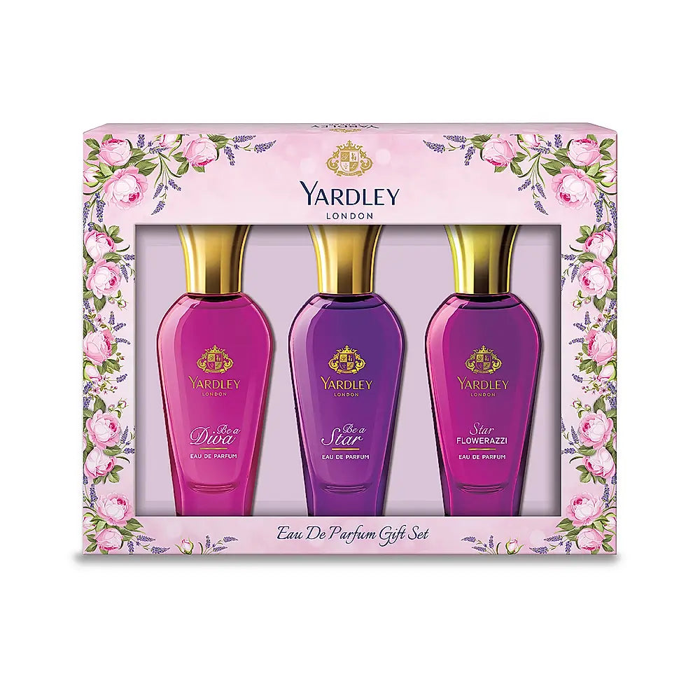 Yardley London Eau De Parfum Gift Set for Women | 30ml x 3