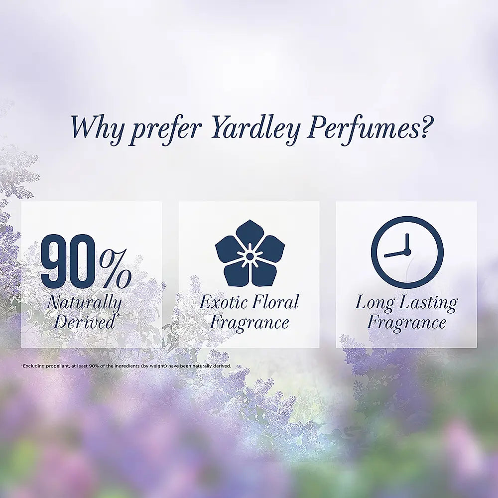 Yardley London Eau De Parfum Gift Set for Women | 30ml x 3