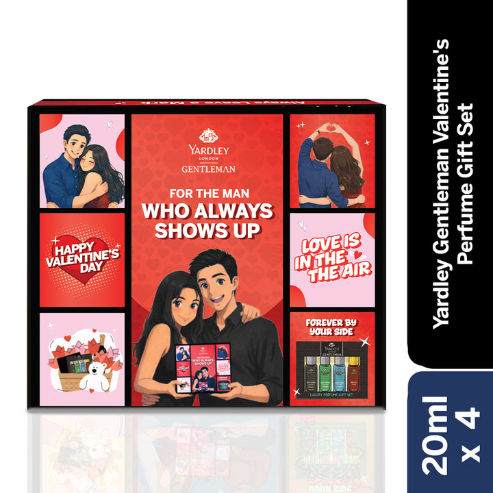 Yardley Gentleman Valentine's Perfume Gift Set