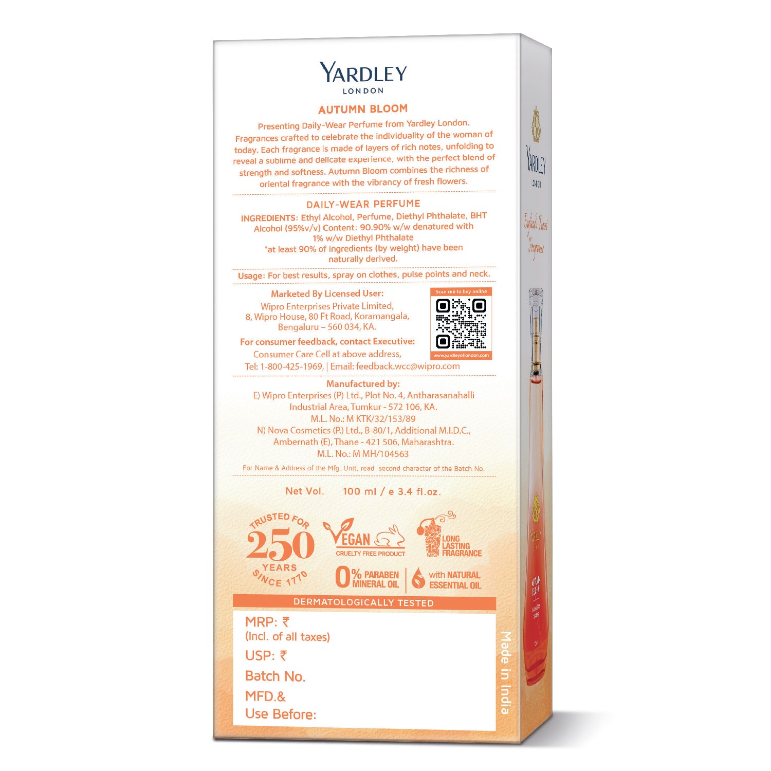 Autumn Bloom Daily Wear Perfume 100ml