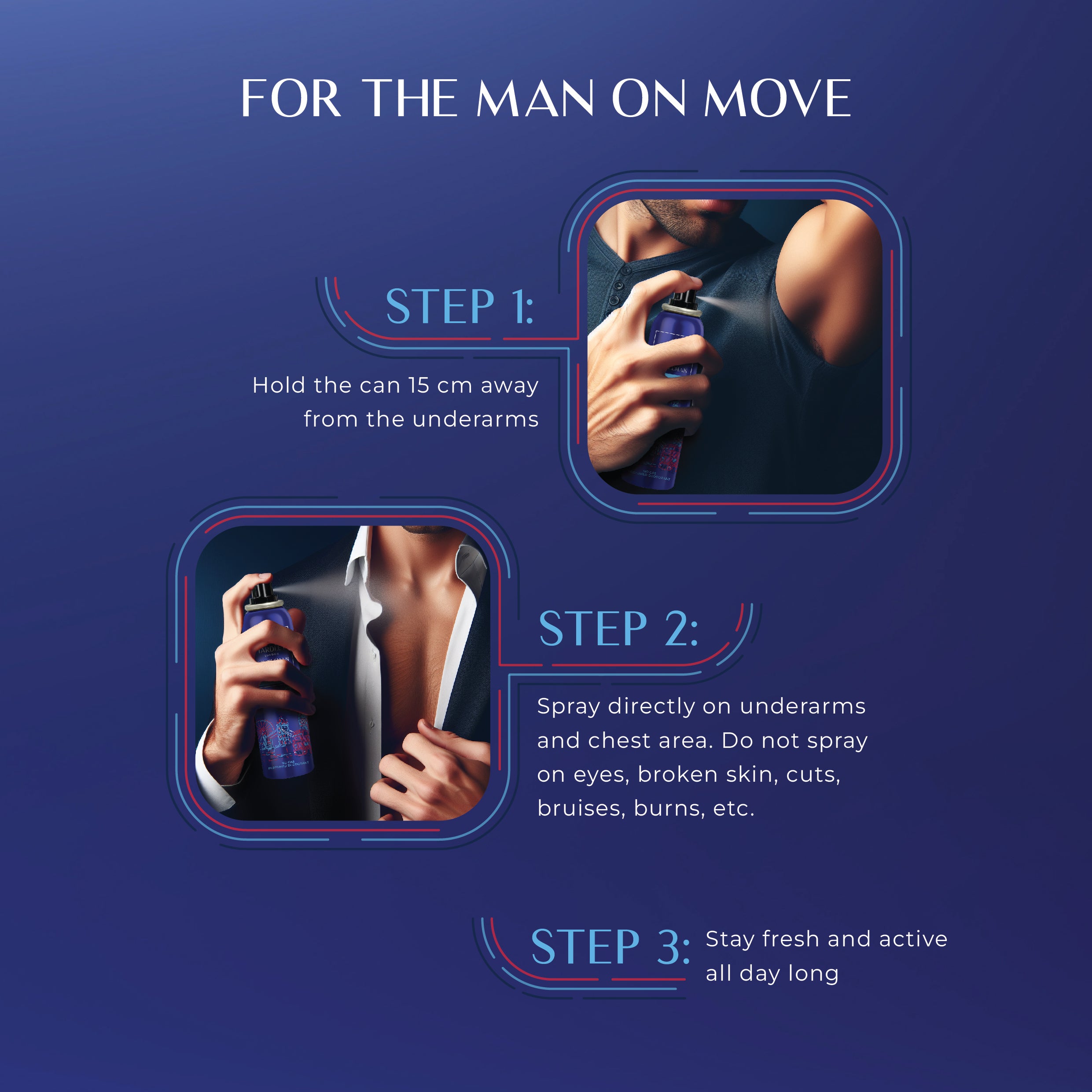 Yardley Gentleman London Luxe  No Gas Perfumed Deodrant | No Gas Deo For Men | 2X Perfume | 12 Hours Action | 120ml