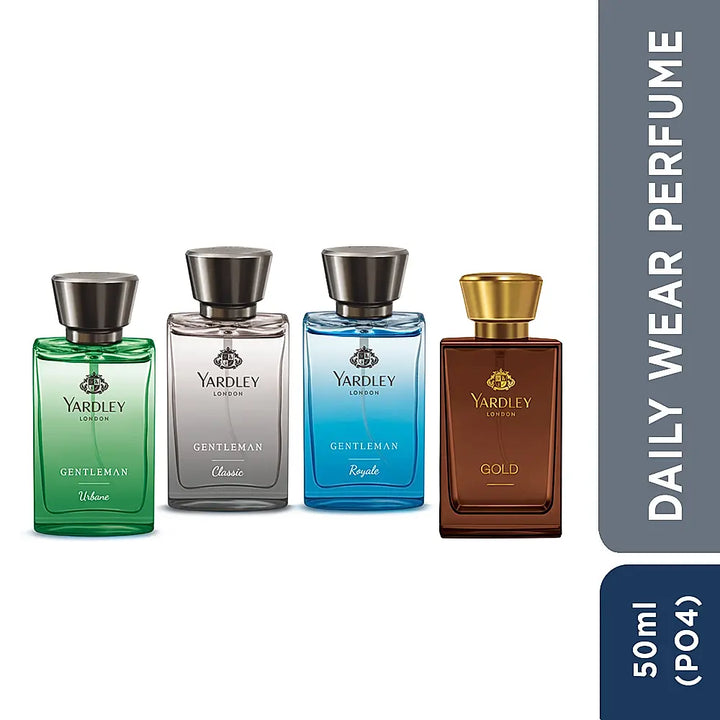 Gentleman Perfume combo -50ml x 4 Pack of 4