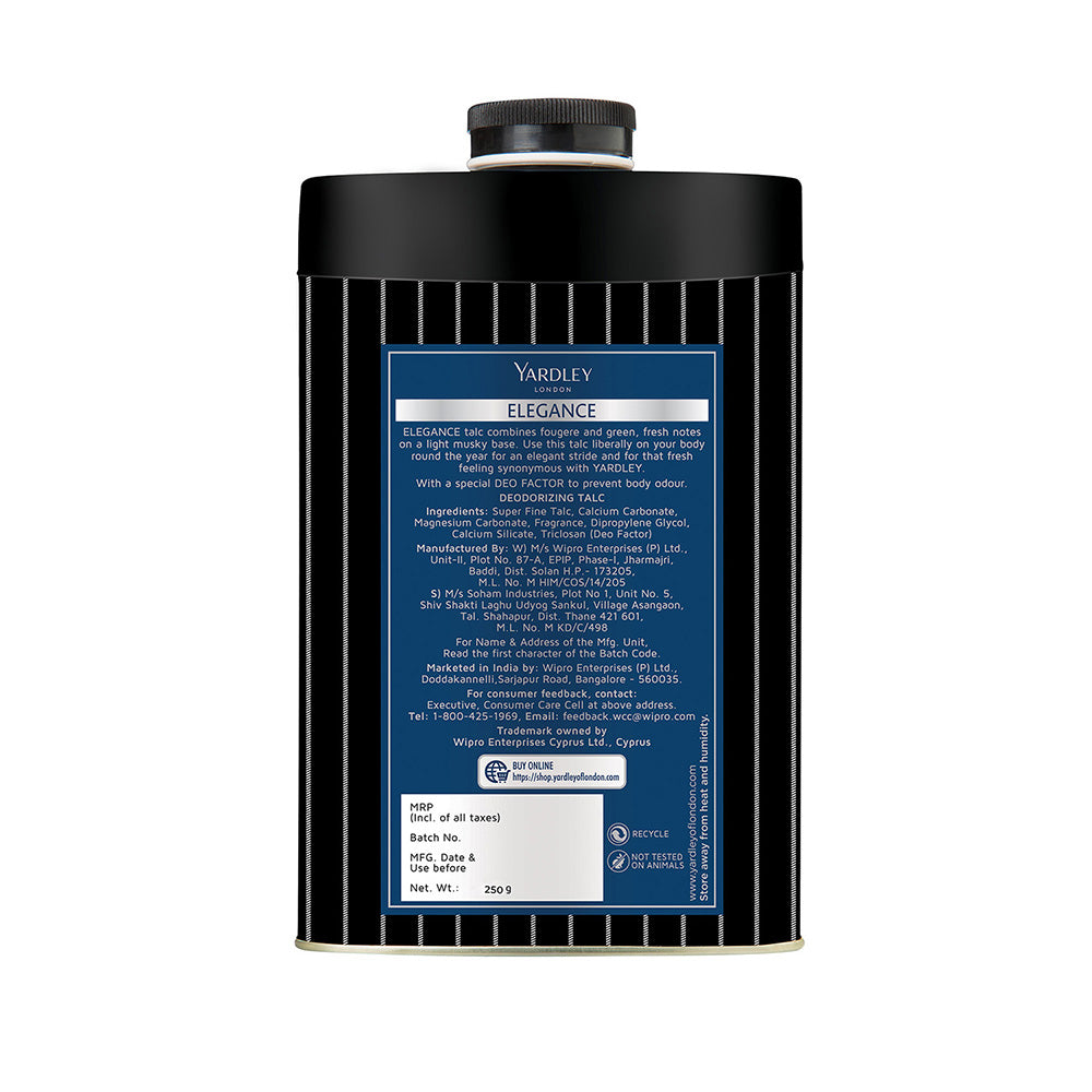 Elegance deodorizing Talc 250g