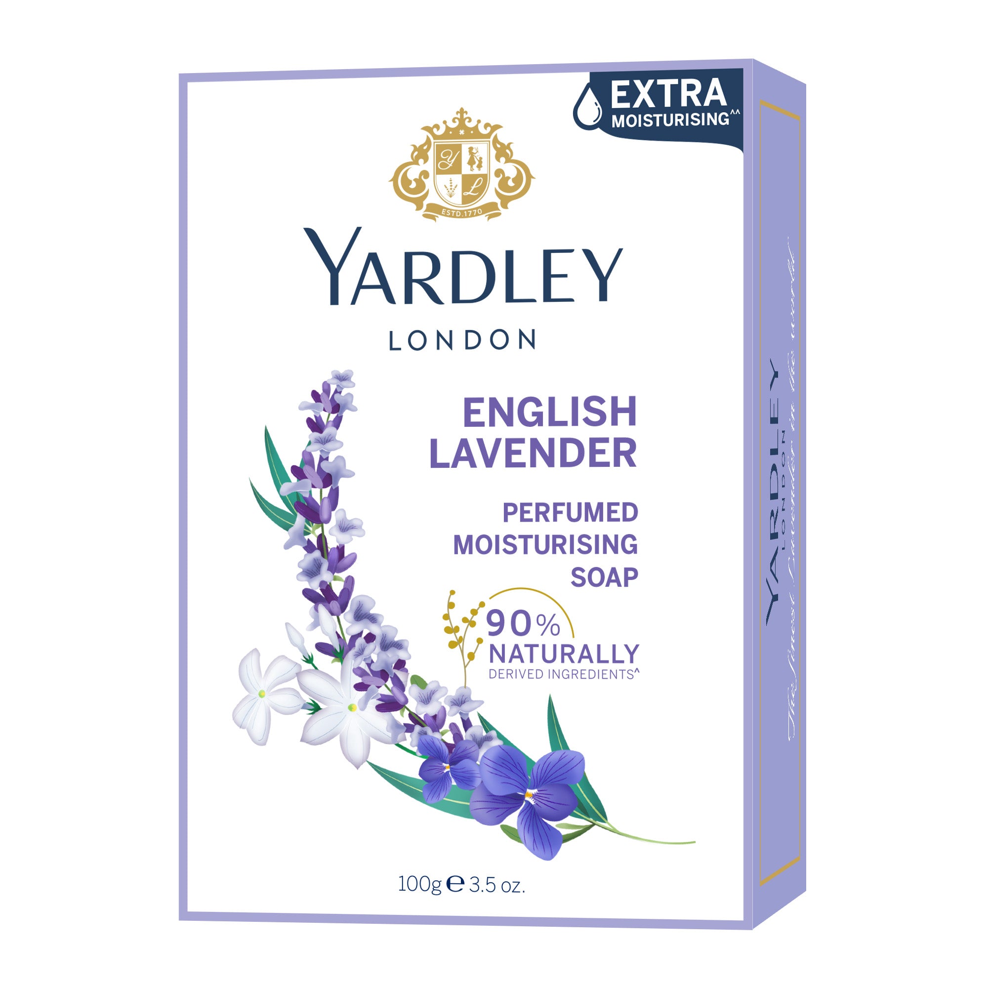 English Lavender Luxury Soap 100g