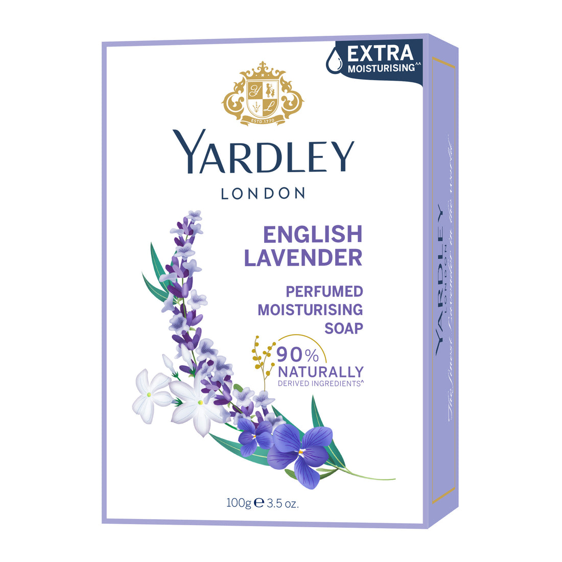 English Lavender Luxury Soap 100g