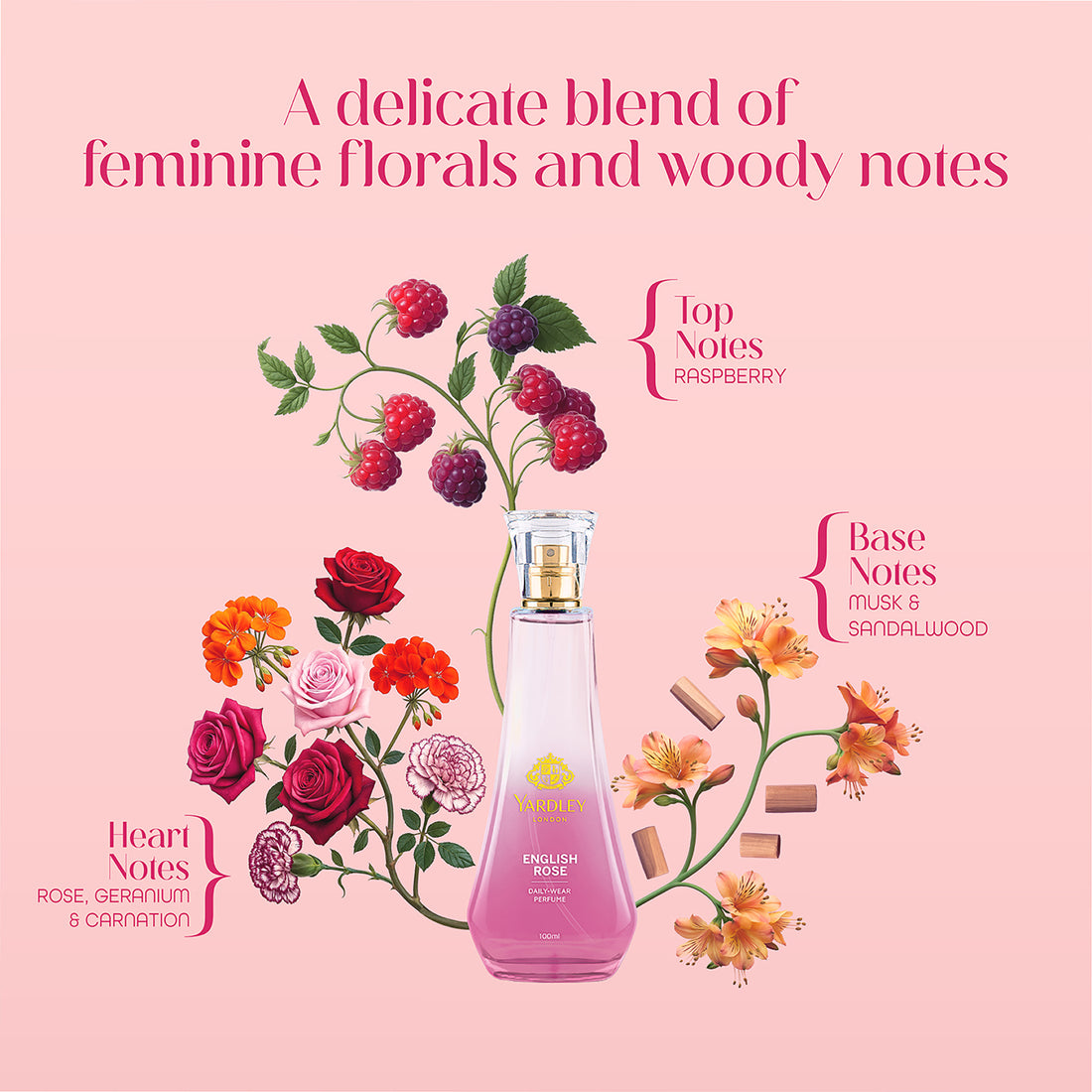 English Rose Daily Wear Pefume 100ml