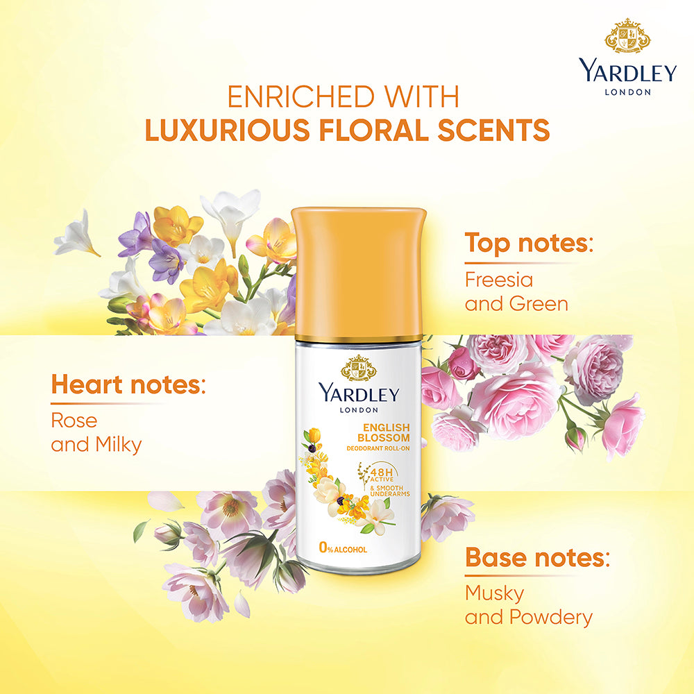 English Blossom Roll-On 50ml