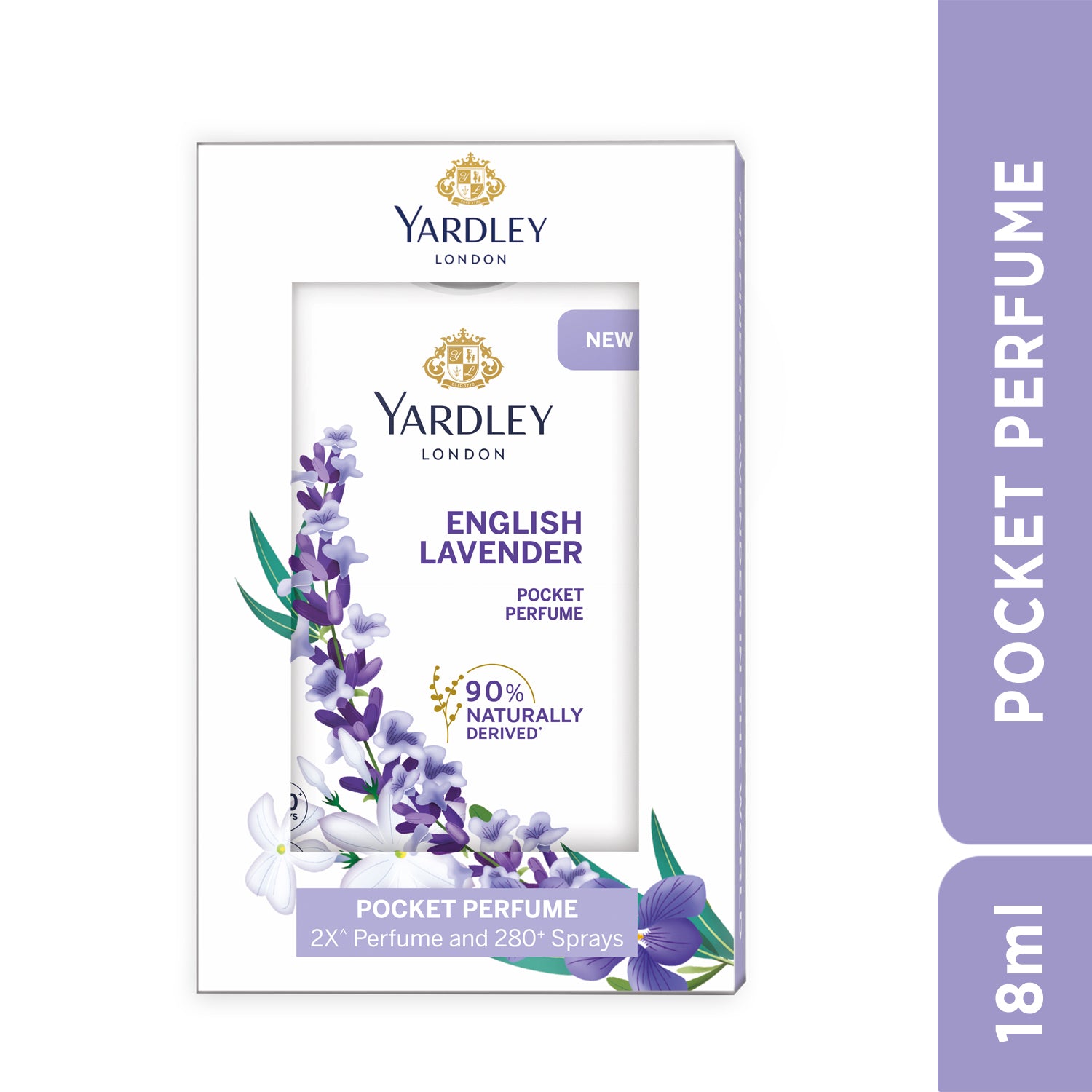 English Lavender Compact Perfume 18ml