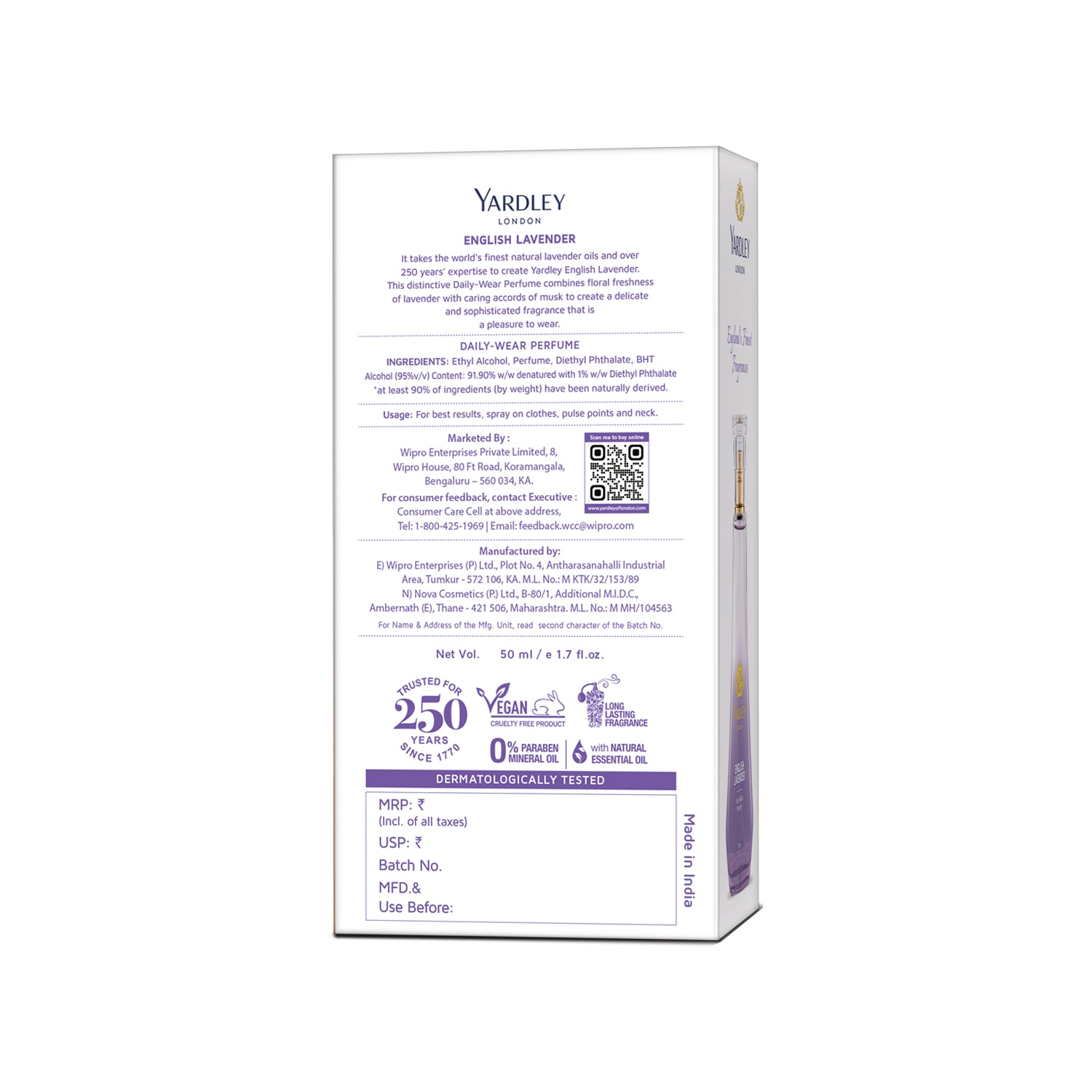 English Lavender Daily Wear Pefume 50ml