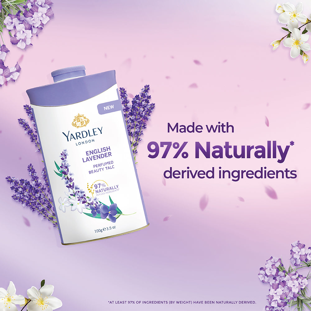 English lavender Perfumed Talc 250g