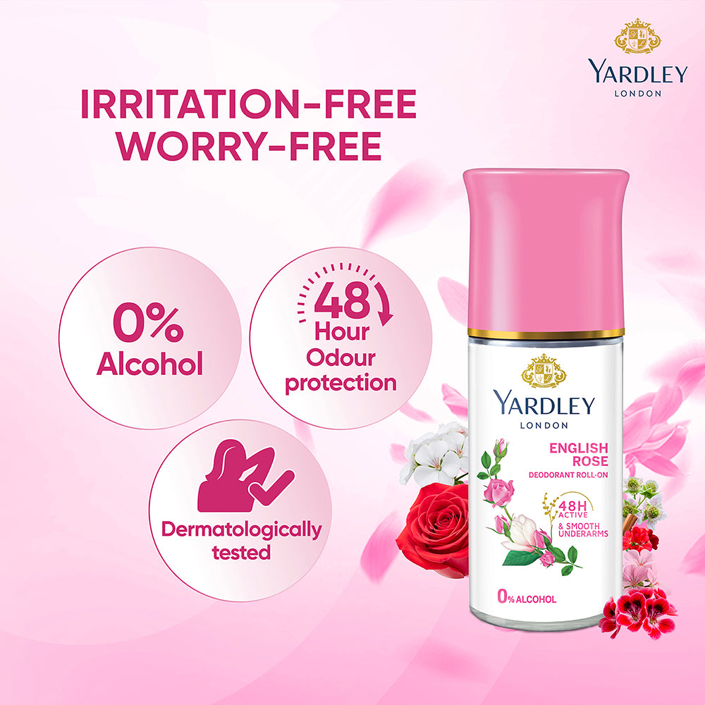 English Rose Roll-On 50ml