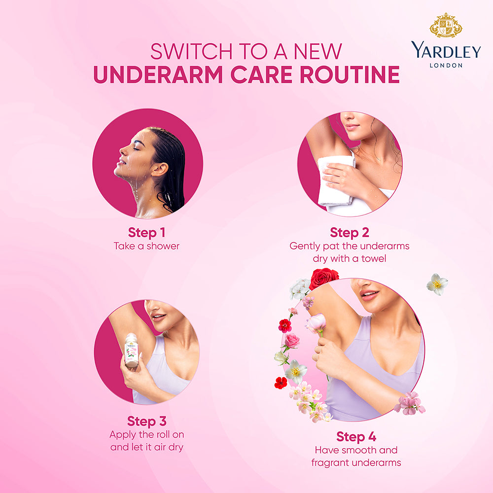 English Rose Roll-On 50ml