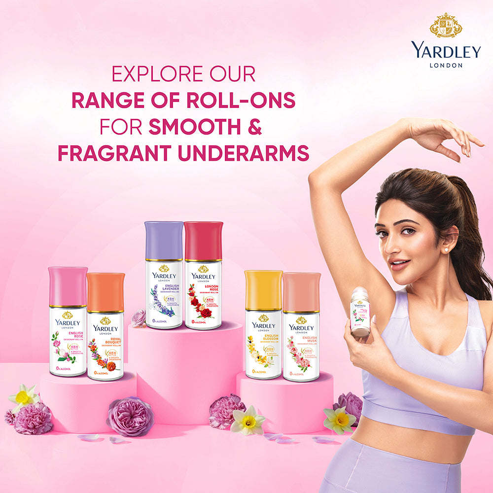 English Rose Roll-On 50ml