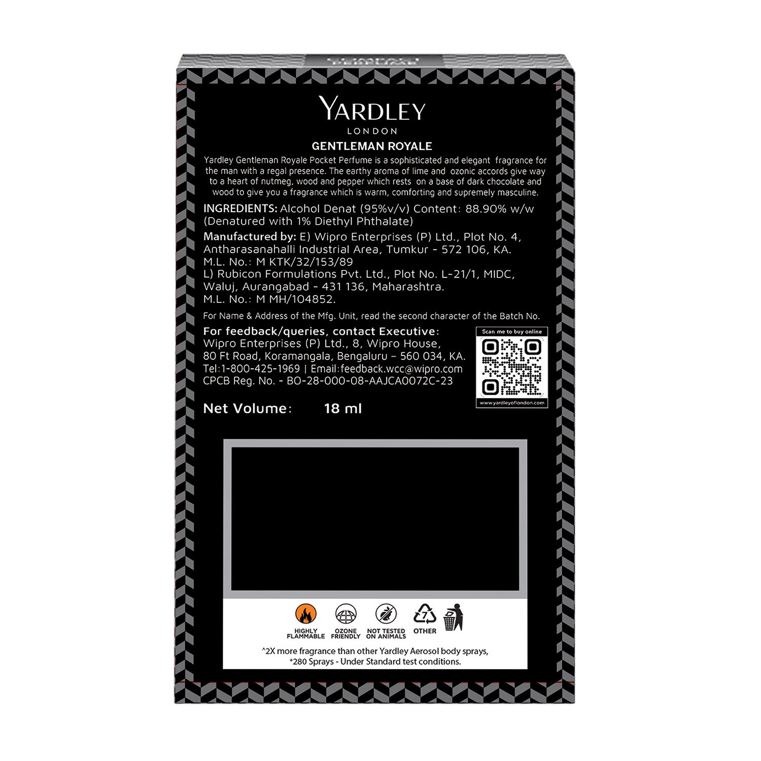 Gentleman Royale Compact Perfume, 18ml