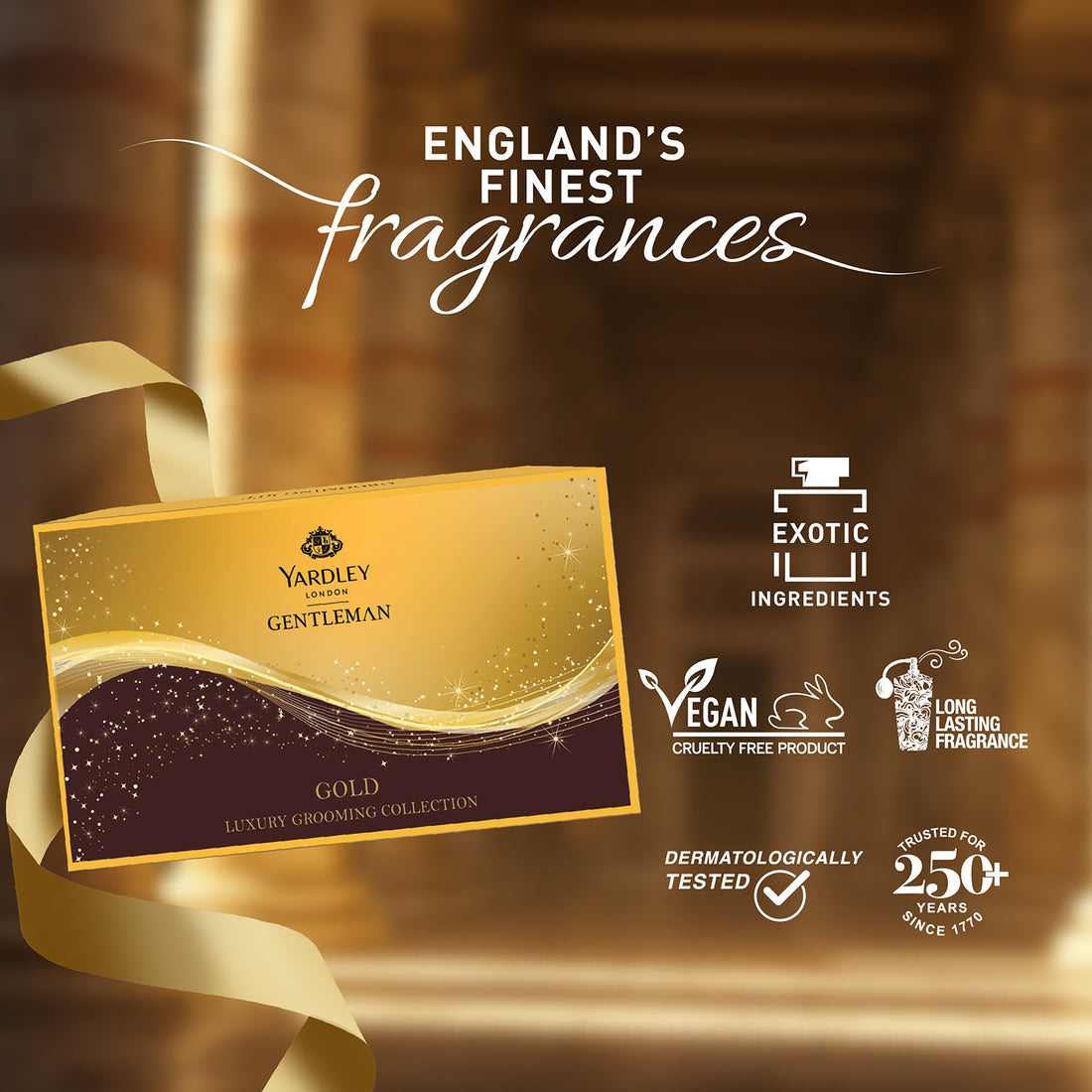 Gold Luxury Grooming Kit