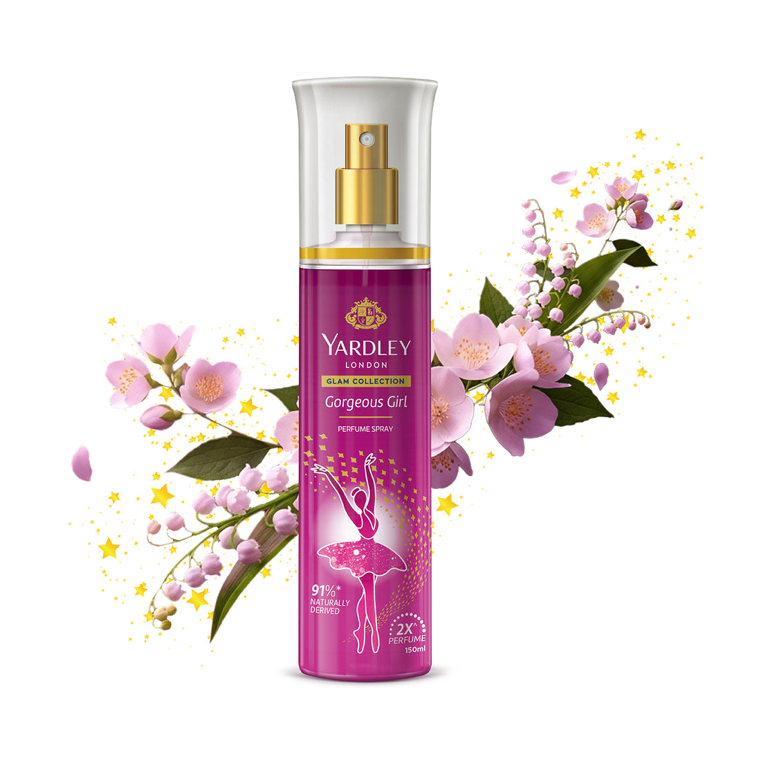 Yardley Bodymist Glam Gorgeous girl 150ml