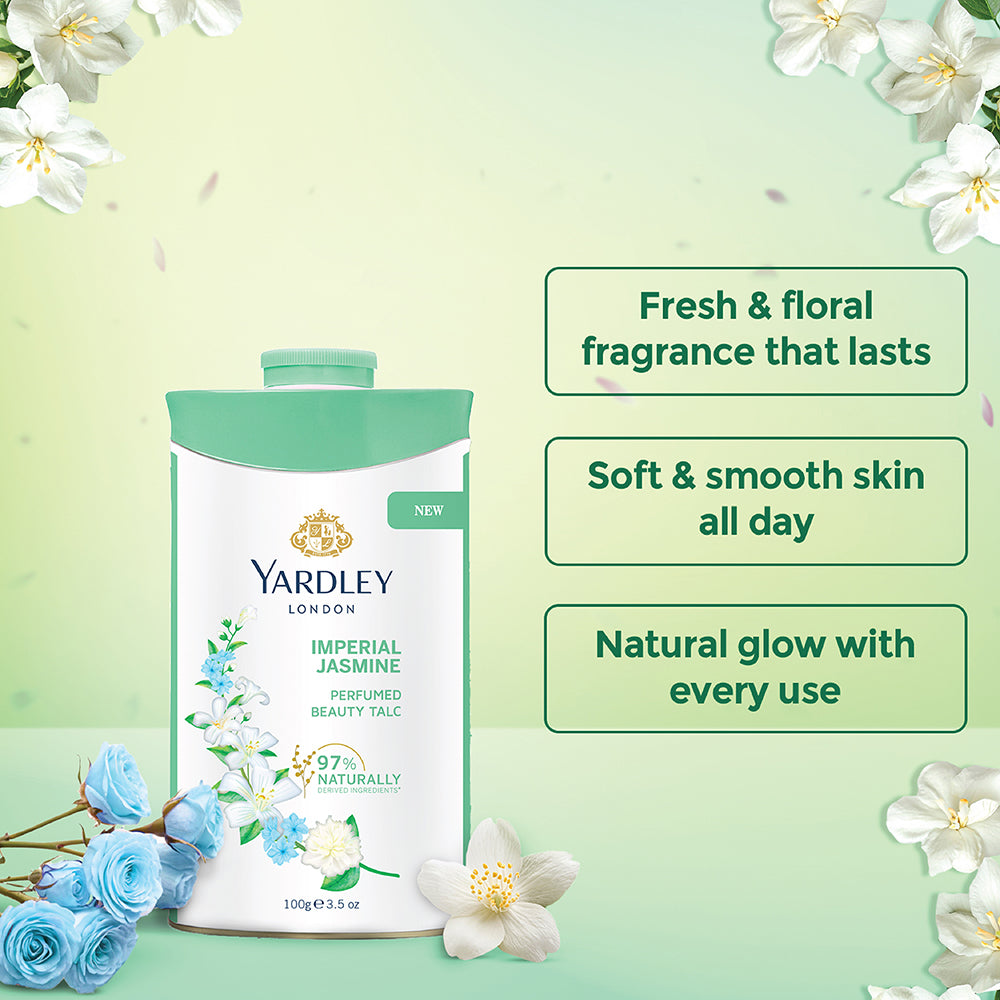 Imperial Jasmine Perfumed Talc 250g