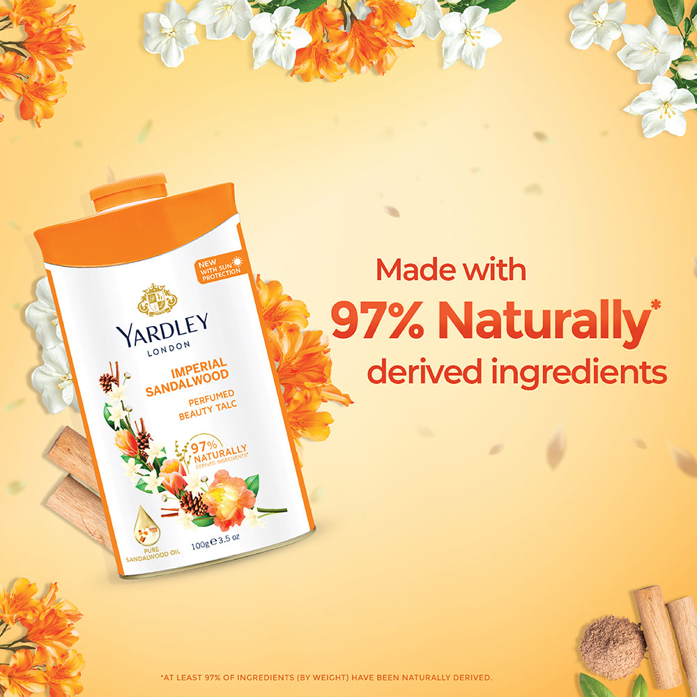 Imperial Sandalwood Perfumed Talc 100g