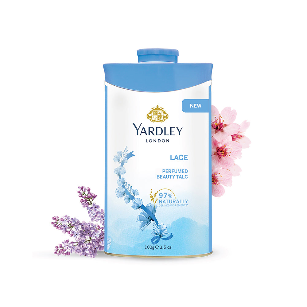 Lace Perfumed Talc 100g