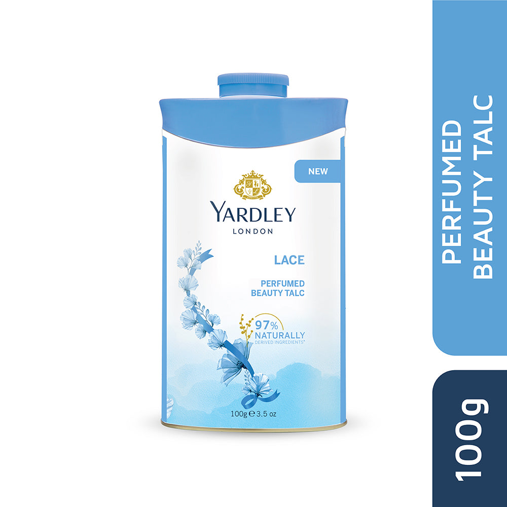 Lace Perfumed Talc 100g