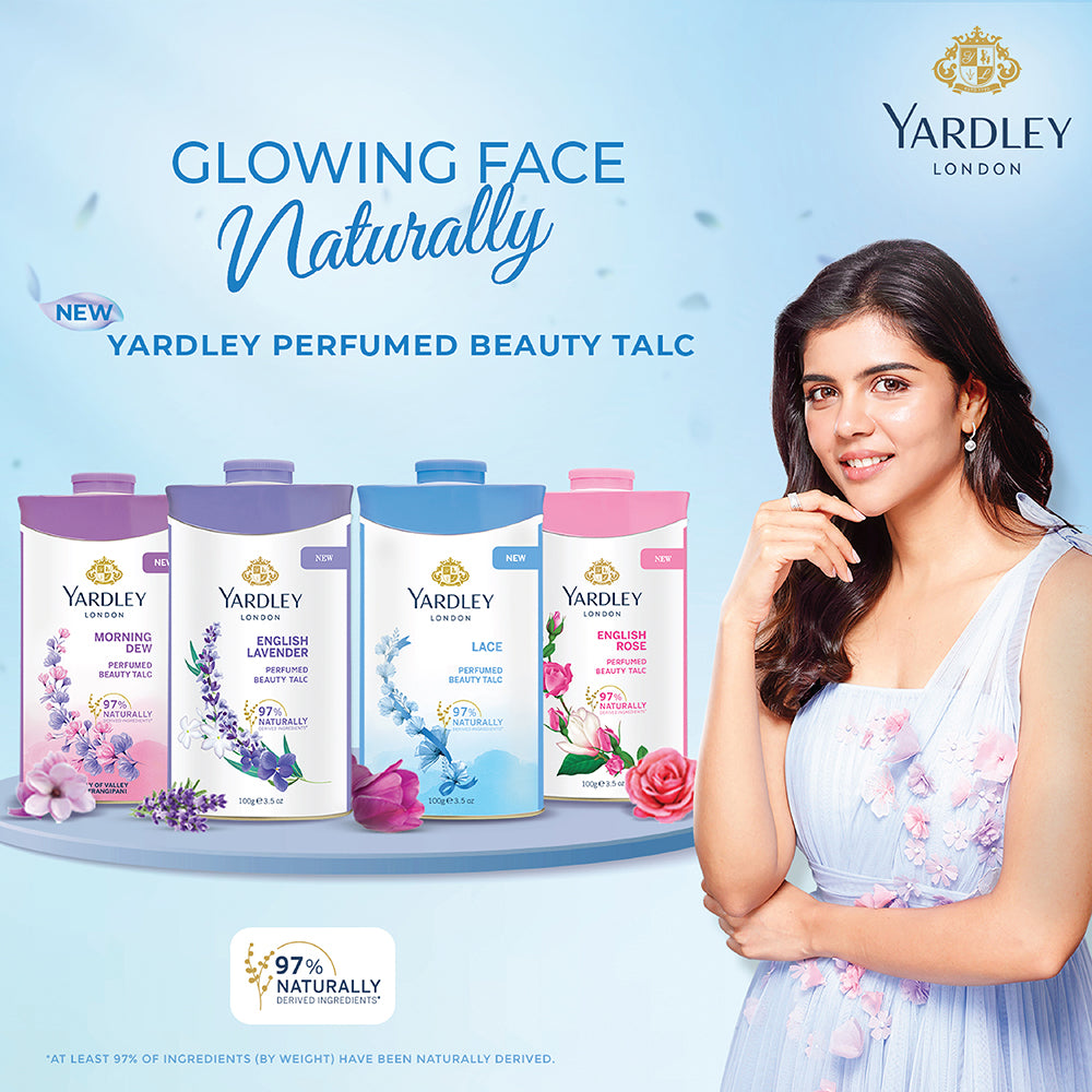 Lace Perfumed Talc 100g