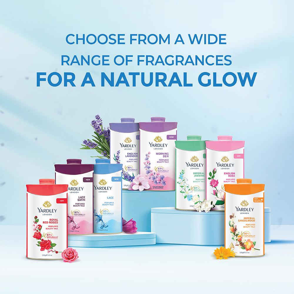 Lace Perfumed Talc 100g