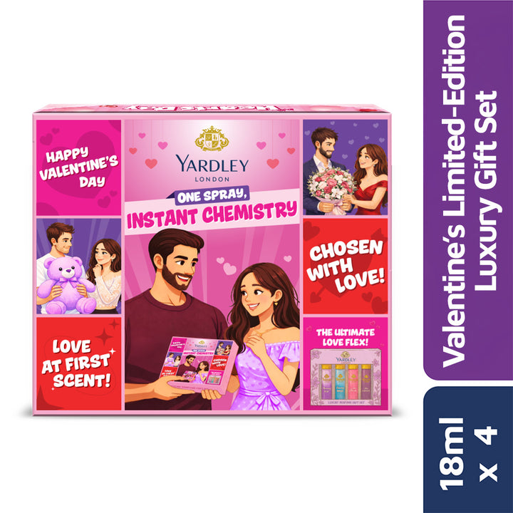 Yardley Lady Valentine's Perfume Gift Set