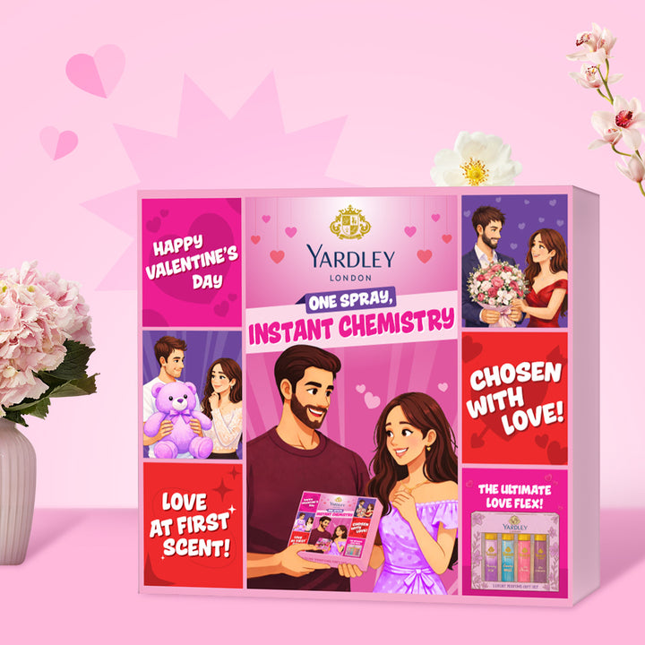 Yardley Lady Valentine's Perfume Gift Set