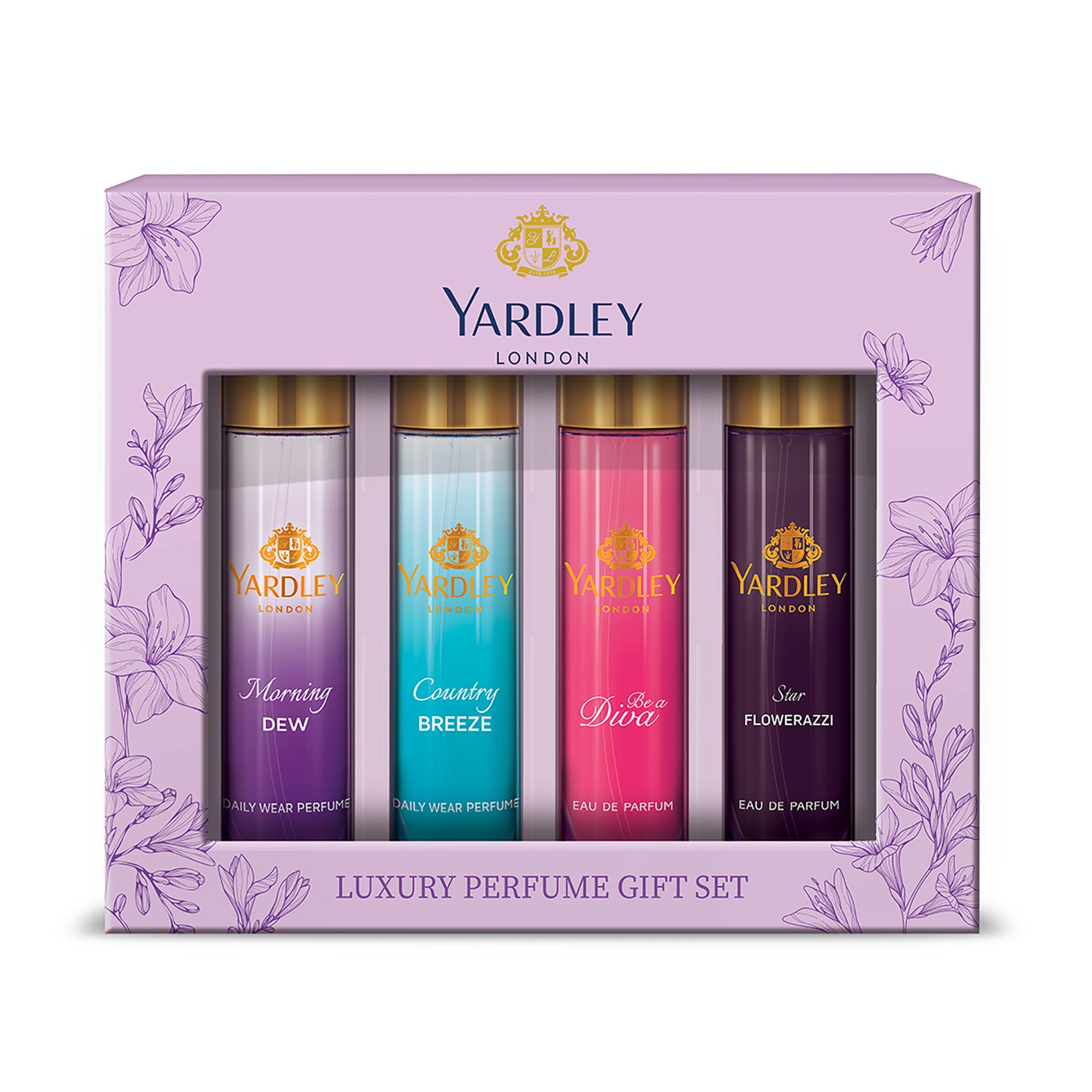 Luxury Perfume Gift Set 18ml x 4 pcs