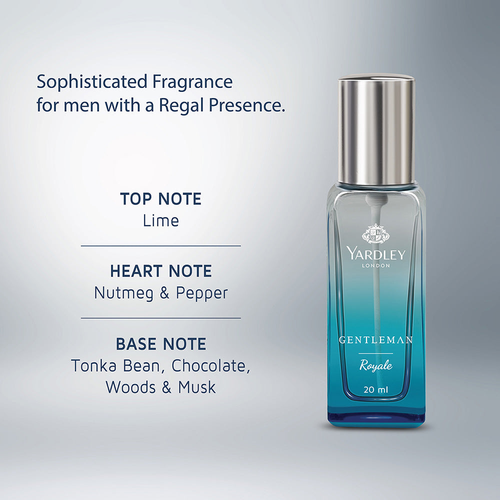 Gentleman Luxury Perfume Gift Set 20ml x 4 pcs