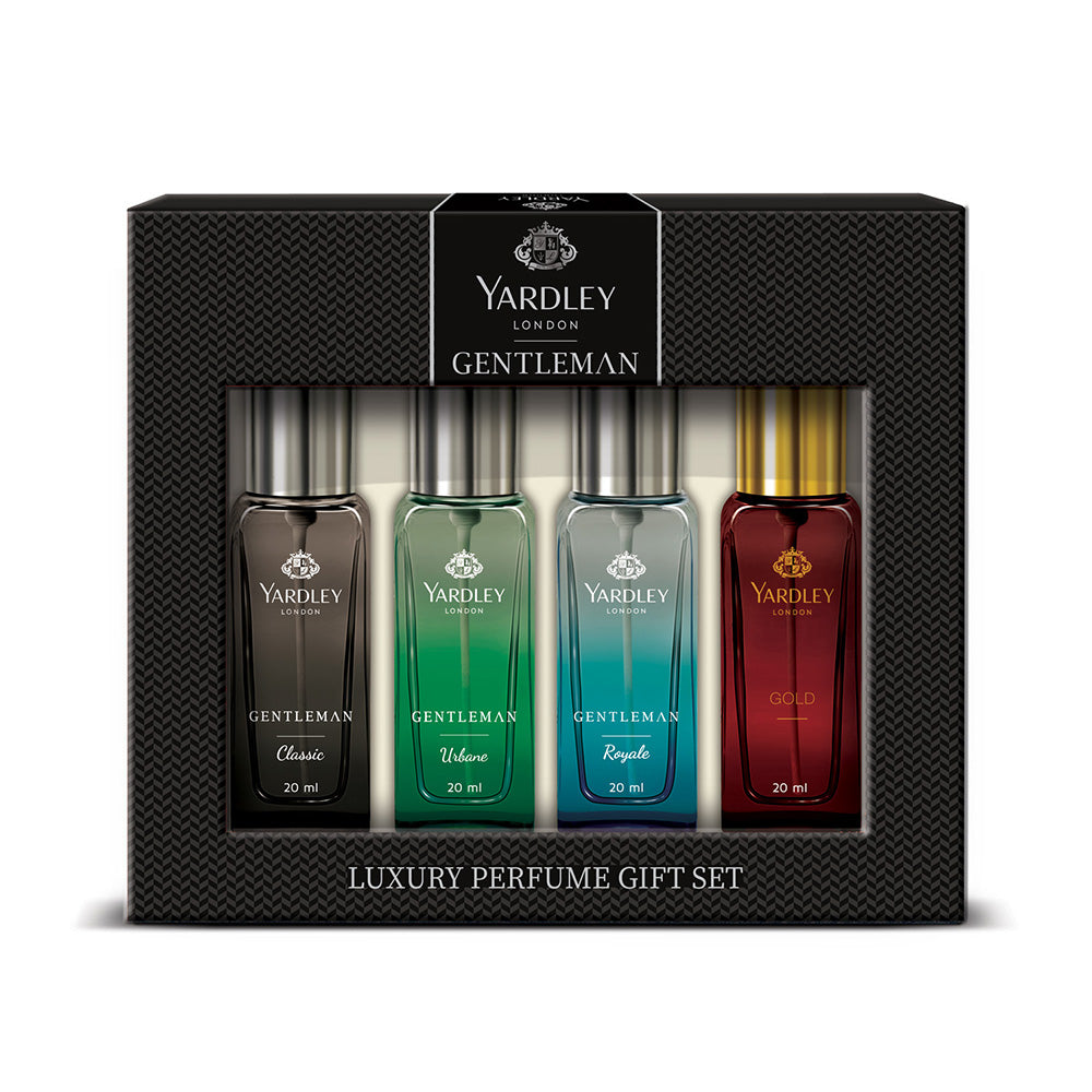 Gentleman Luxury Perfume Gift Set 20ml x 4 pcs