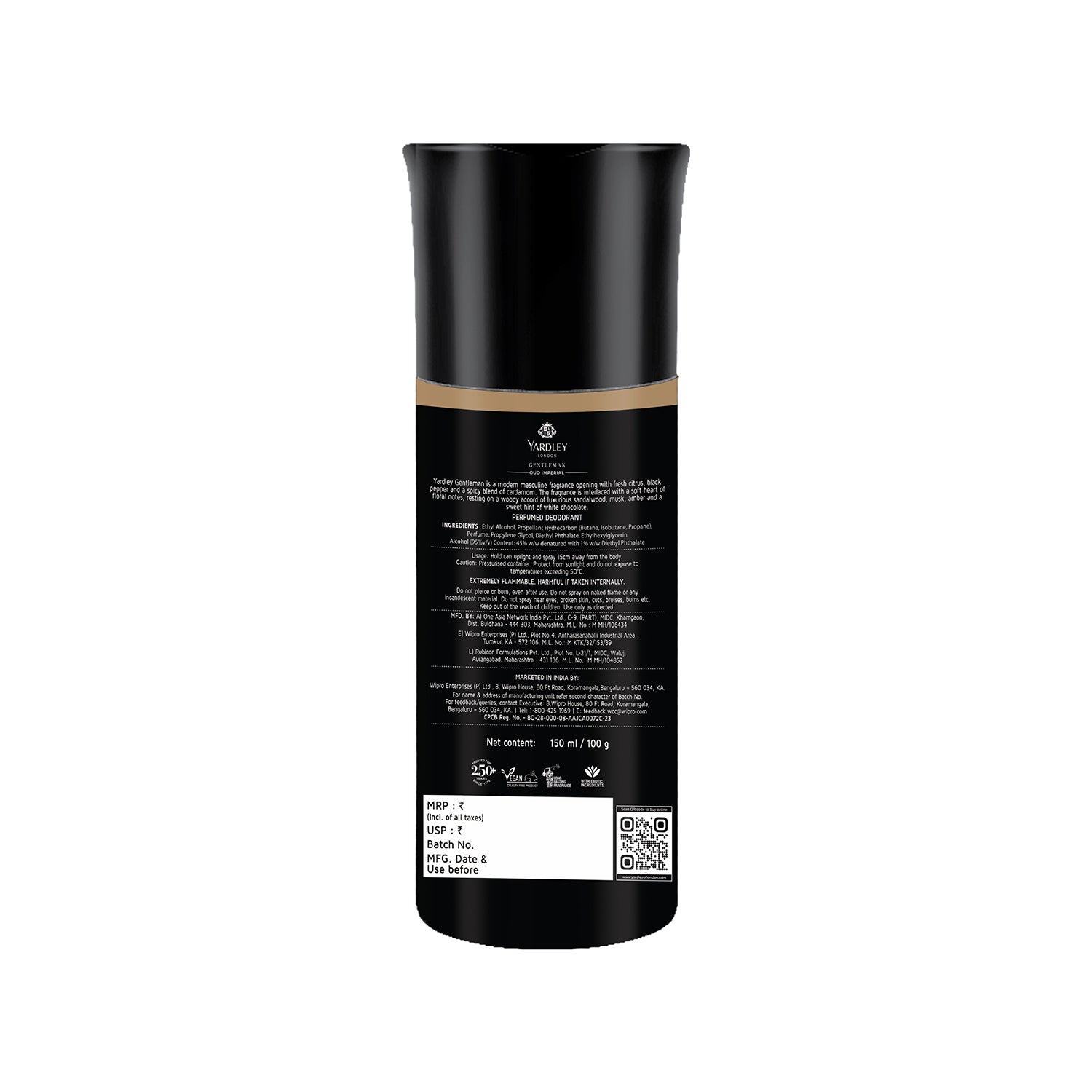 Gentleman Oud Imperial Deo 150ml