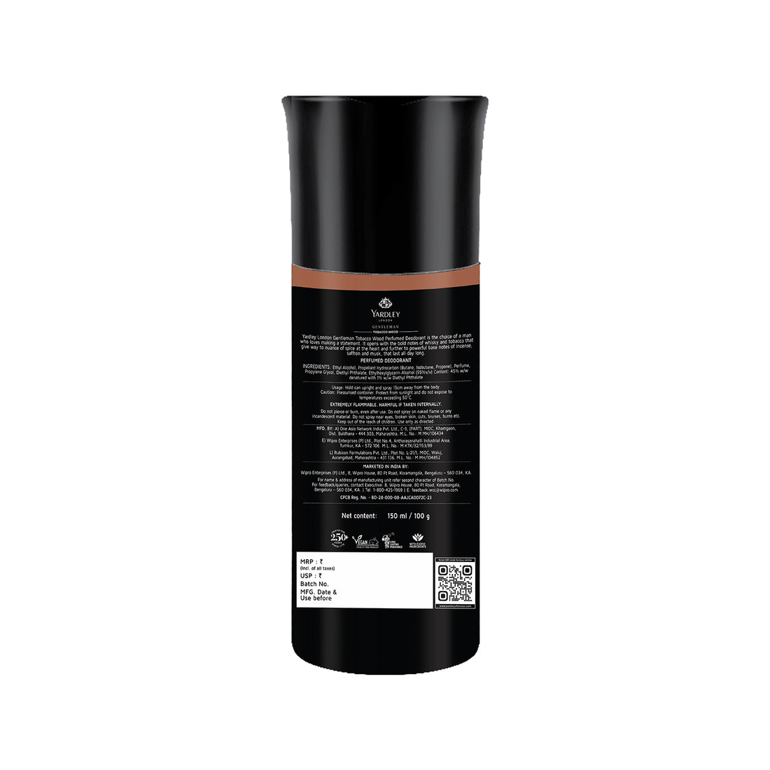 Gentleman Tobacco Wood Deo 150ml