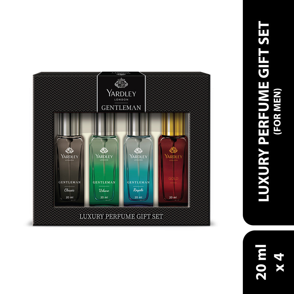 Gentleman Luxury Perfume Gift Set 20ml x 4 pcs