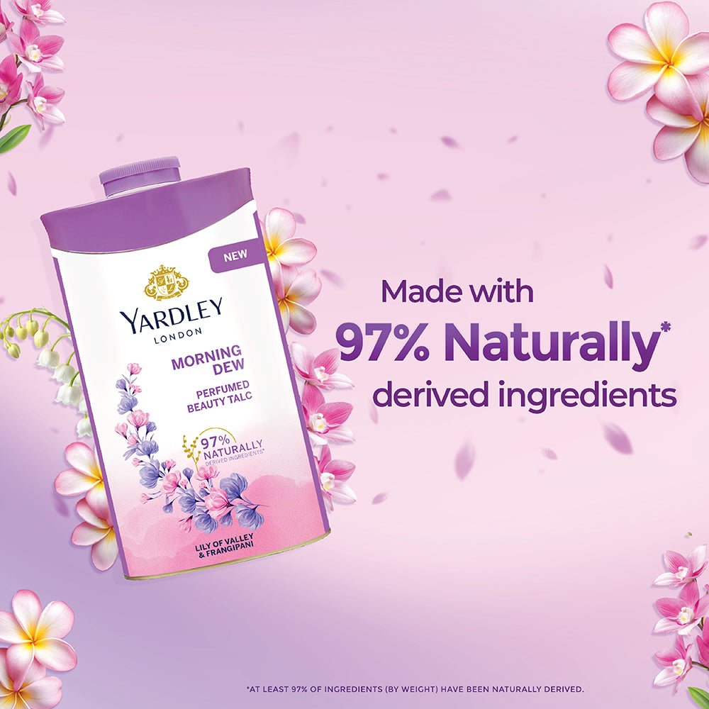 Morning Dew Perfumed Talc 250g
