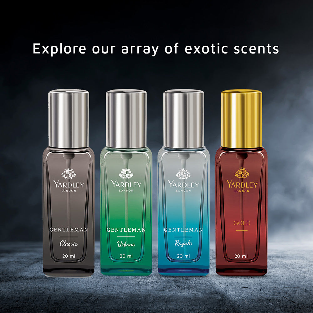 Gentleman Luxury Perfume Gift Set 20ml x 4 pcs