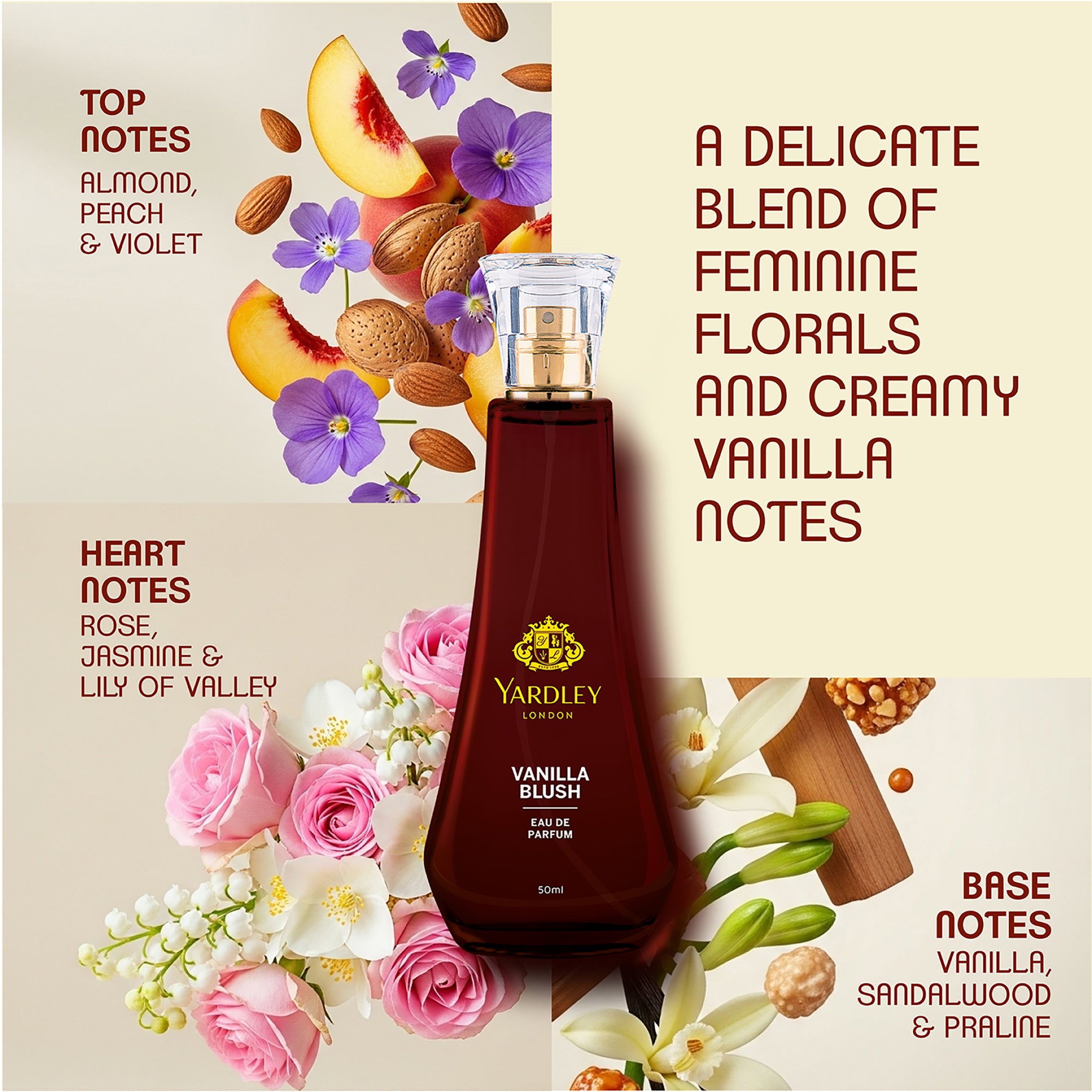 Vanilla Blush Eau De Parfum 50ml