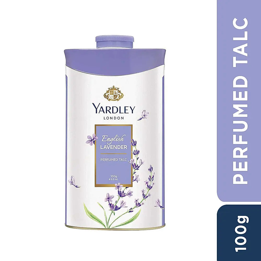 English Lavender talc 100g, English lavender Deo 150ml & English Lavender Soap 100g