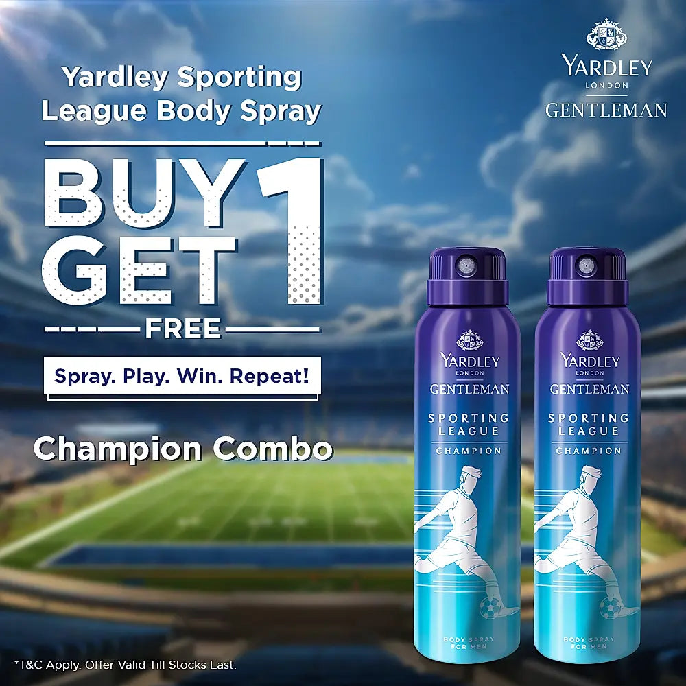 Gentlemen Champion Combo (150ml * 2) Sporting League Body Spray