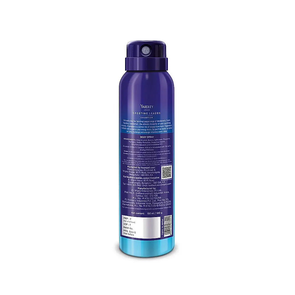 Gentlemen Champion Combo (150ml * 2) Sporting League Body Spray